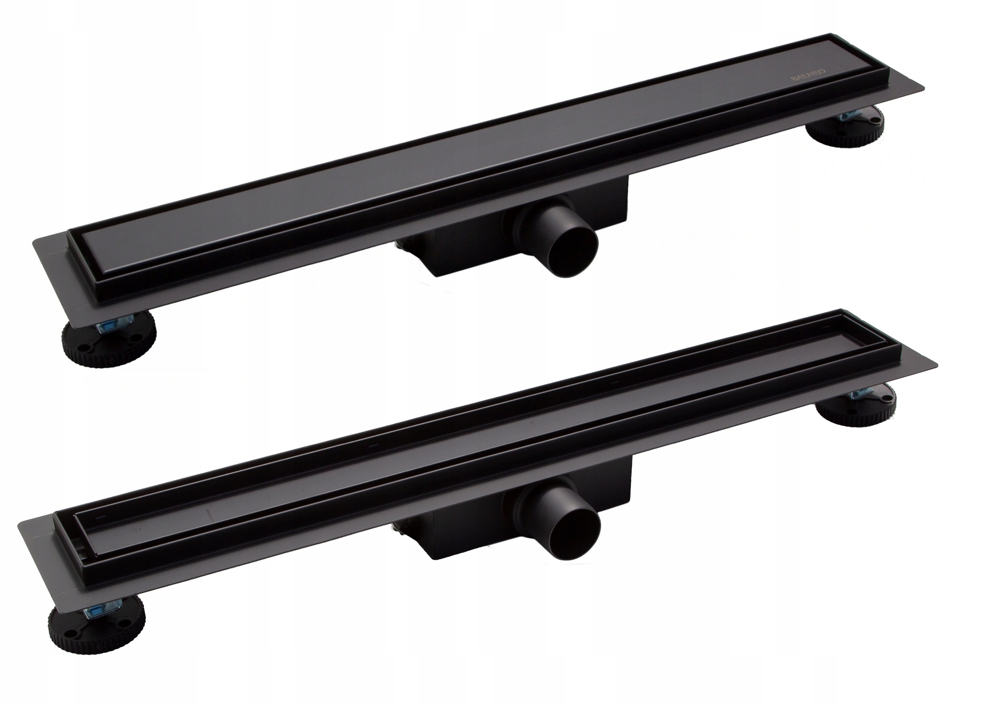 ODPŁYW LINIOWY 100cm GŁĘBOKI OSADNIK CZARNY BALNEO