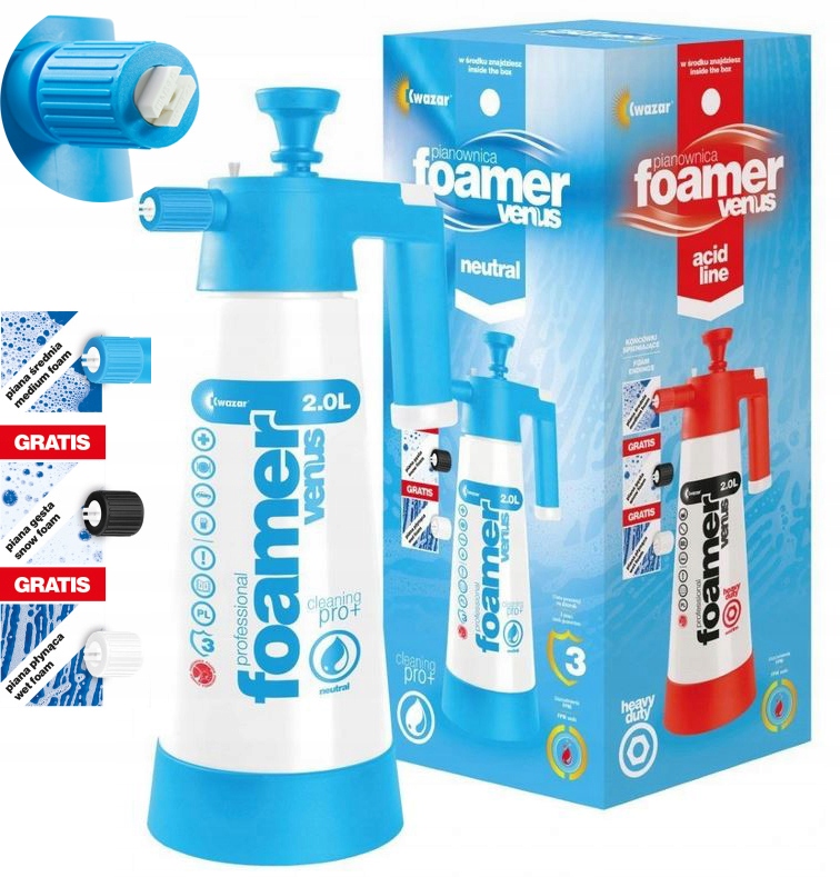 

Pianownica 2L Venus Foamer Opryskiwacz Kwazar Pro