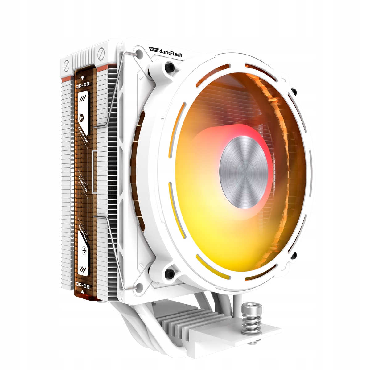 Chłodzenie procesora aktywne DarkFlash E400 White