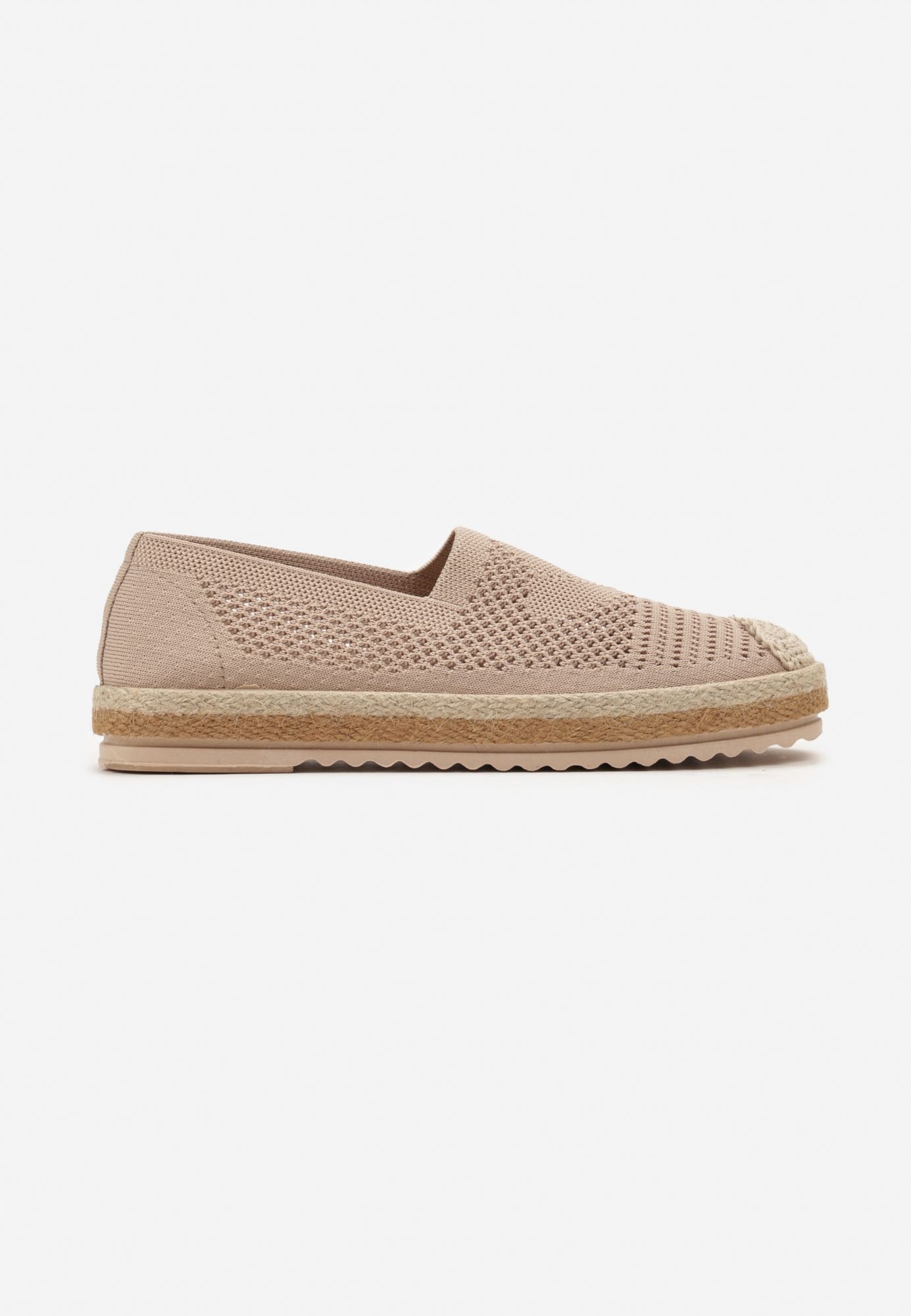 Renee Ciemnobeżowe Espadryle damskie 36 Wysokość obcasa/platformy 3 cm