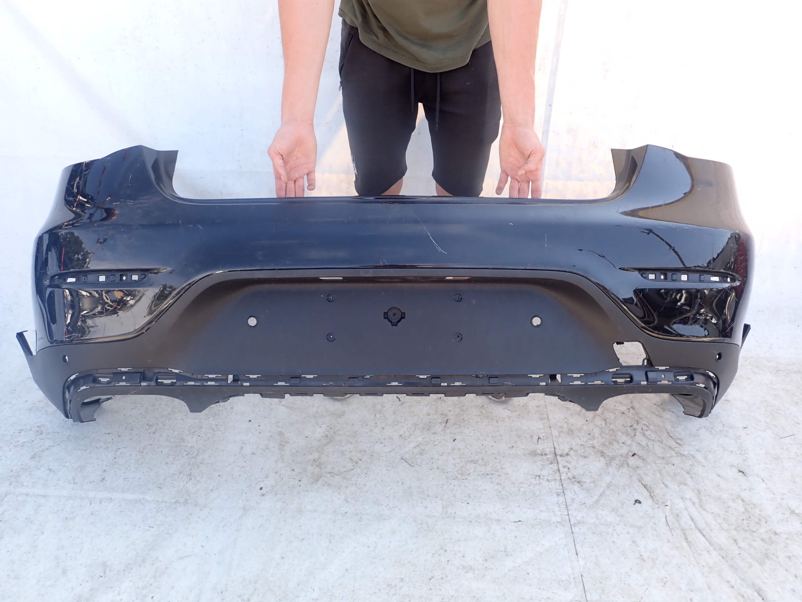 MERCEDES GLC AMG W253 15- bumper rear part rear