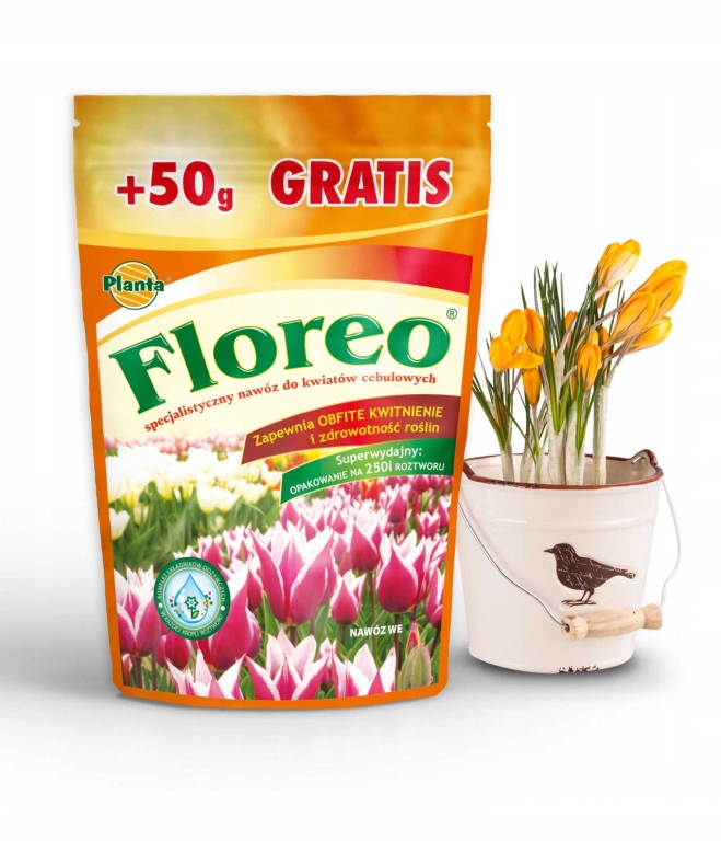 

Nawóz Floreo Kwiaty Cebulowe 200g 50g