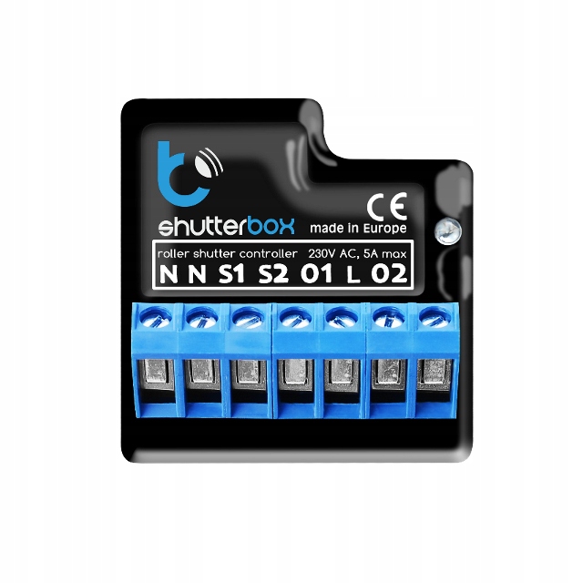 Sterownik roletowy 230V Shutterbox Blebox Kod producenta ShutterBox
