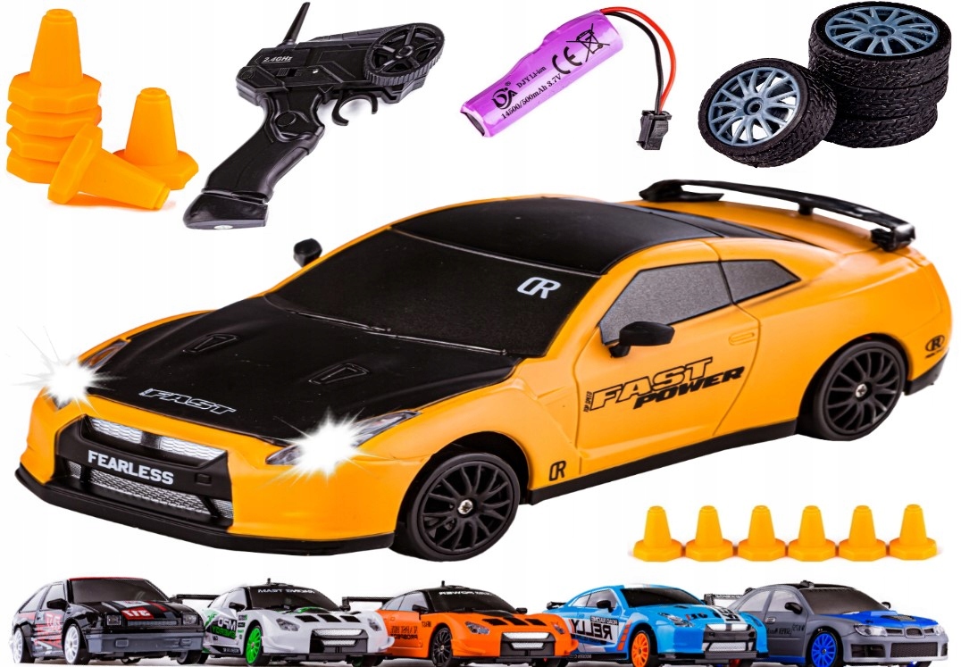 

Auto autko zdalnie sterowane Rajdowe Nissan Drift+
