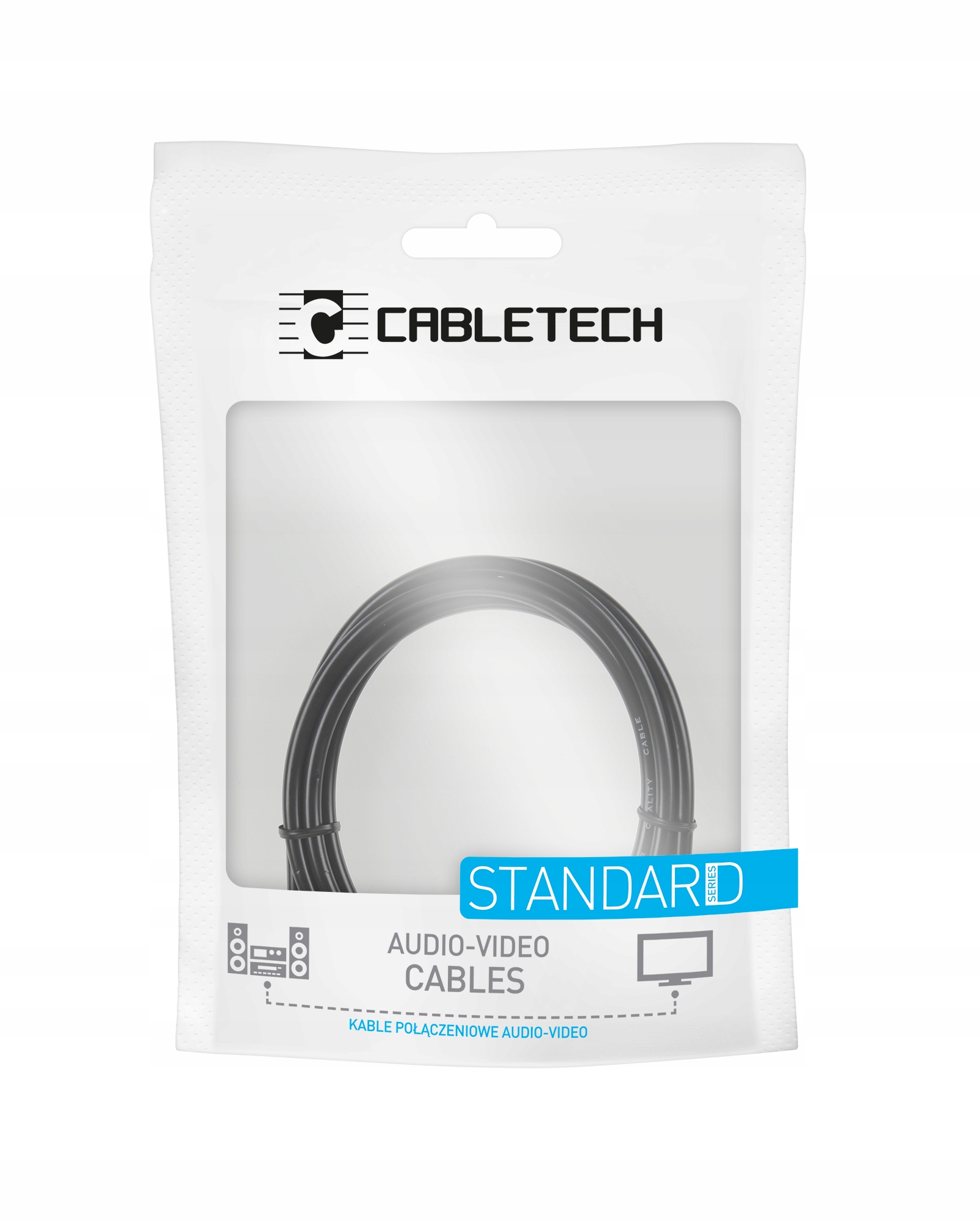 Kabel Przewód Aux Mini Jack 3.5mm 5m Cabletech