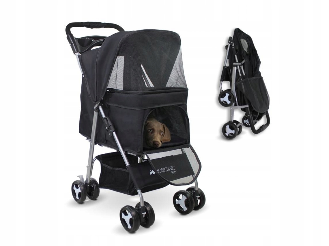 Skládací Kočárek Pro Psa Do 15 Kg Mobiclinic Zuma Pets S Xs