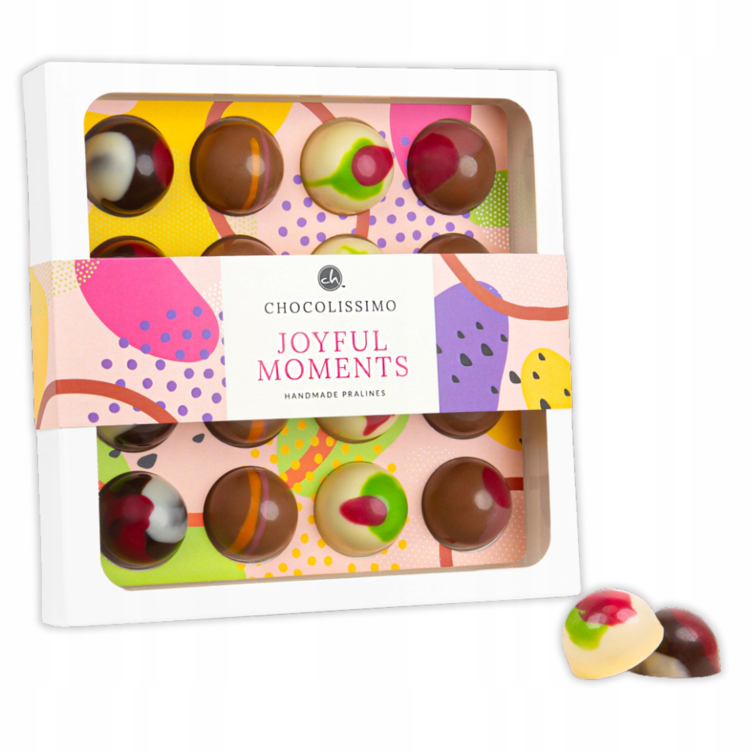 Dárek k Svátek Matek dítěte otce Pralinky Různé chutě Letní Matcha Malina