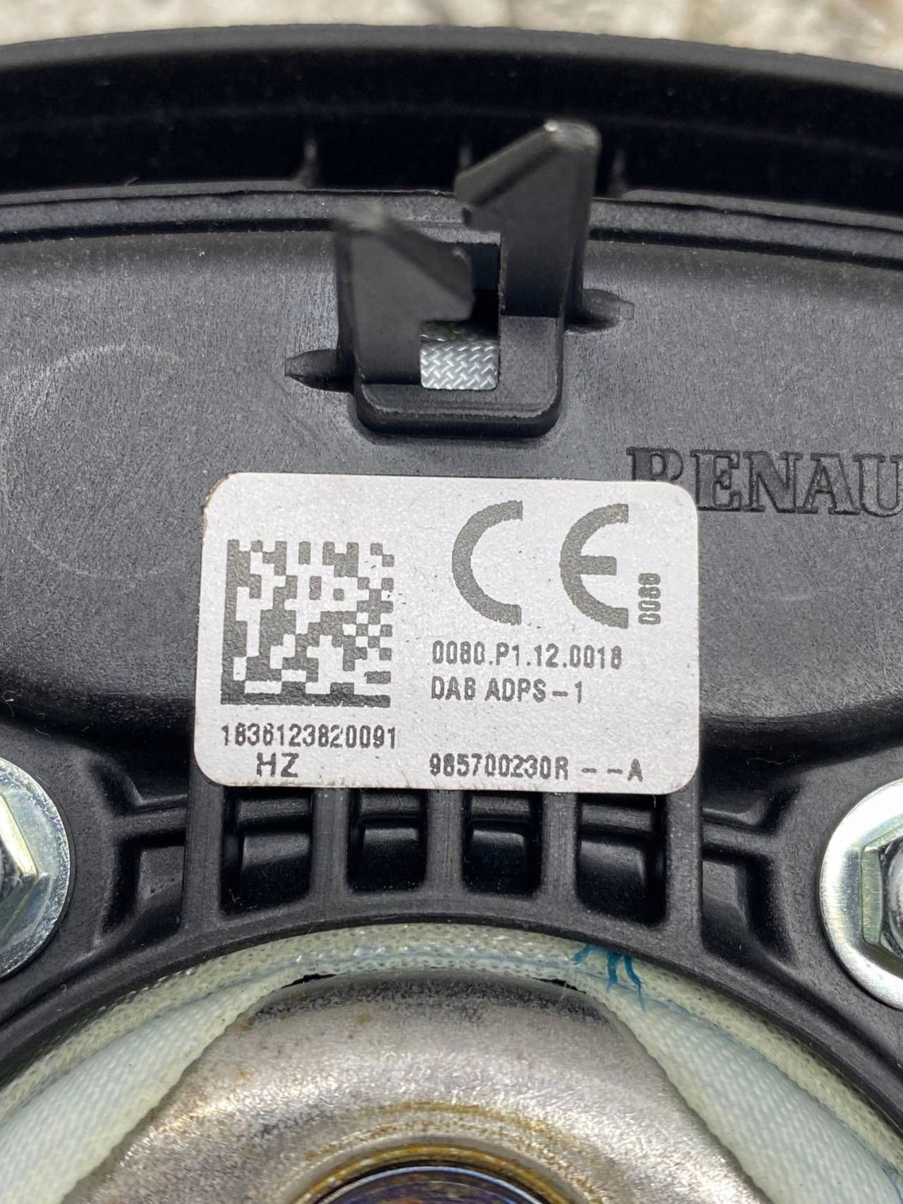 RENAULT KADJAR airbag driver´s 965700230R