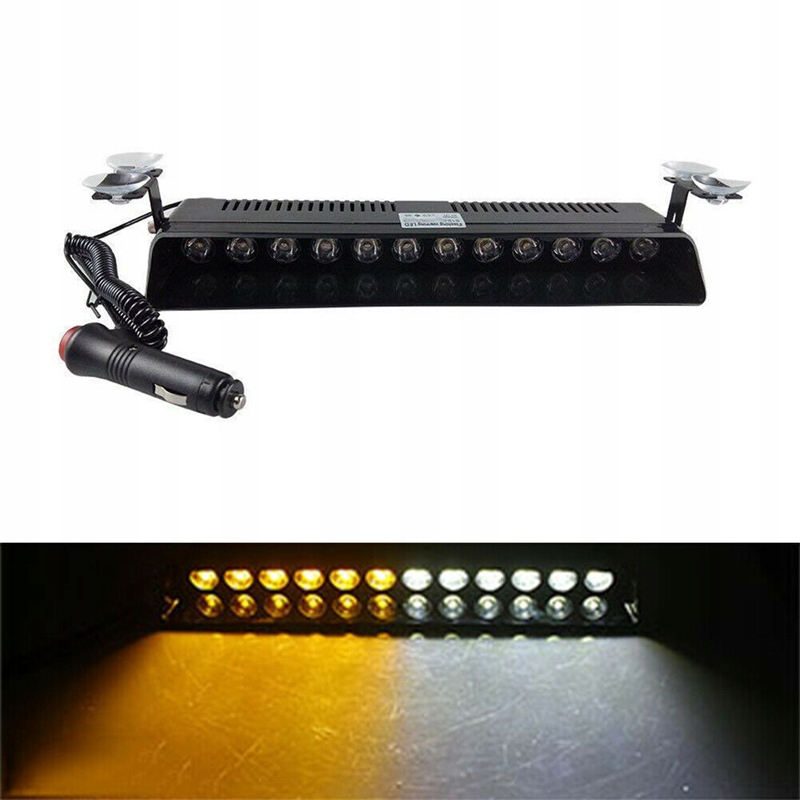 6935465299307 - 12led автомобильный стробоскоп полицейский свет