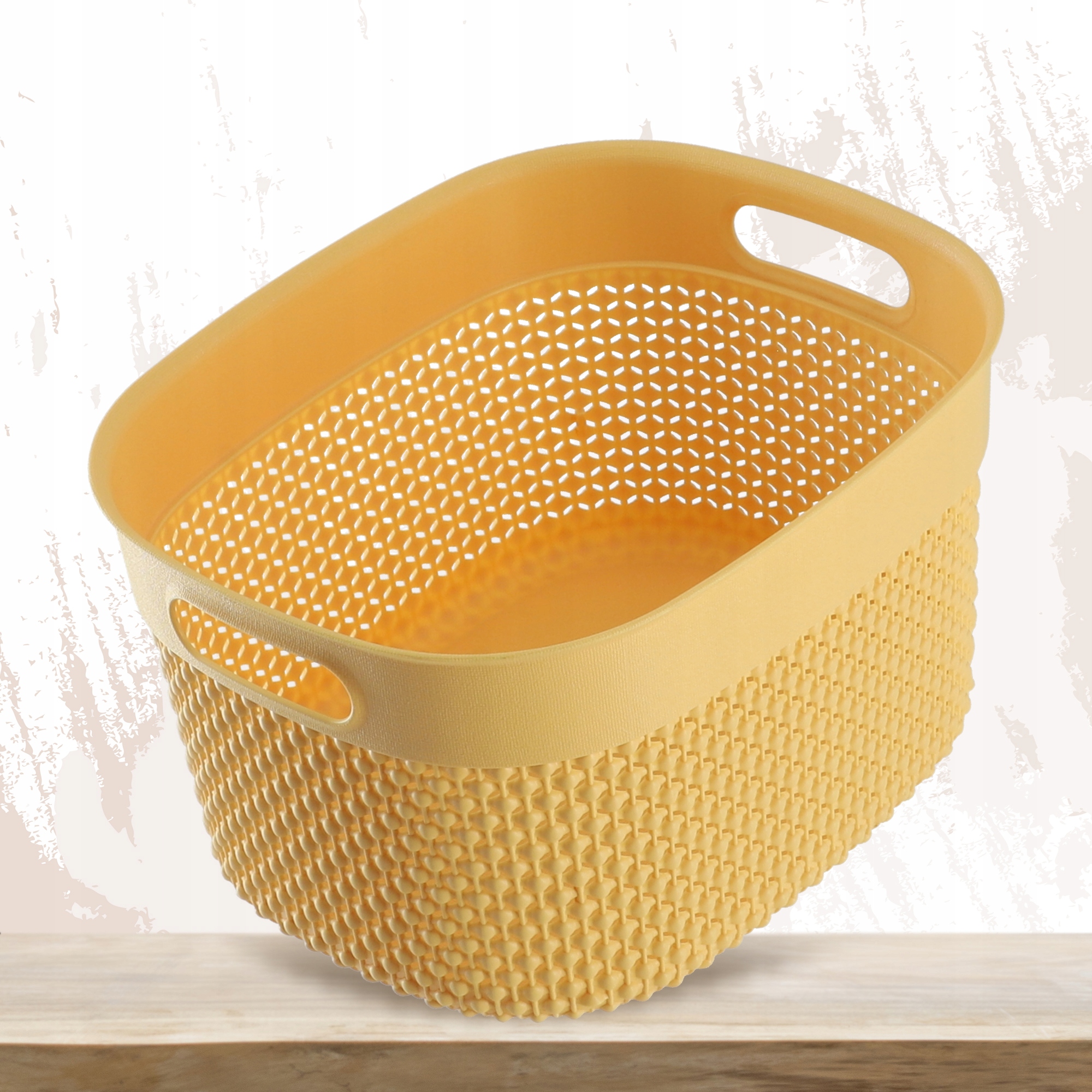 CURVER POJEMNIK KOSZYK 6L ORGANIZER ŻÓŁTY EKO Marka Curver