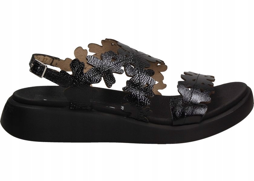 Wonders Sandály C-6551 37 Mar Lack V Negro