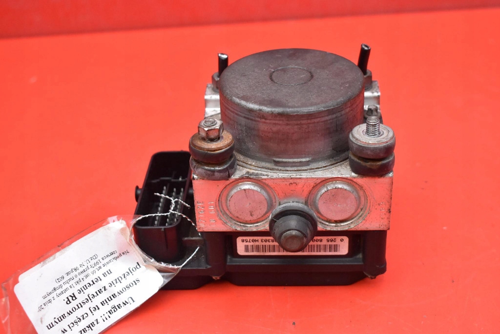 Pompa ABS 51801321 0265231997 CITROEN NEMO 1 e 1.4 HDI 68 KM 08-15