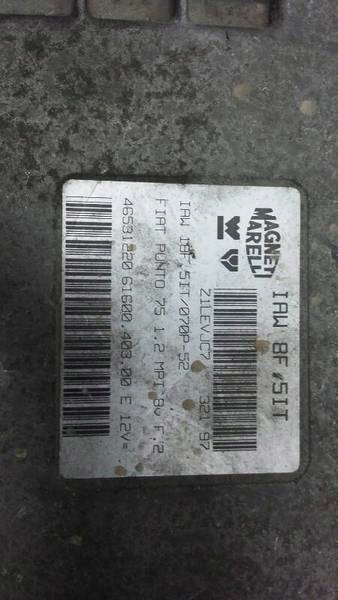 computer FIAT PUNTO e IAW8F.5IT 1.2 MPI