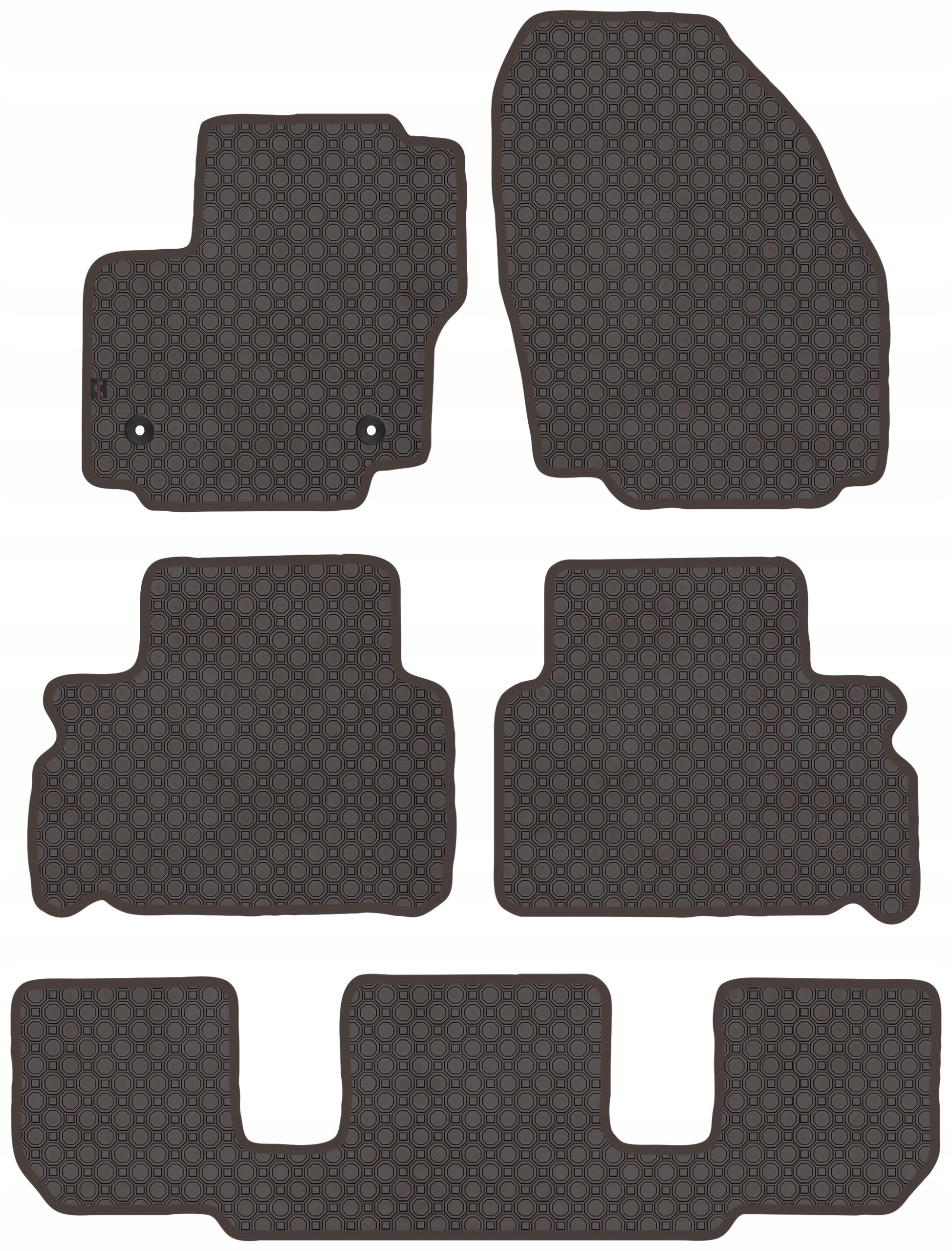 Ford S Max I 5os 2010-2015 Gumové autokoberce