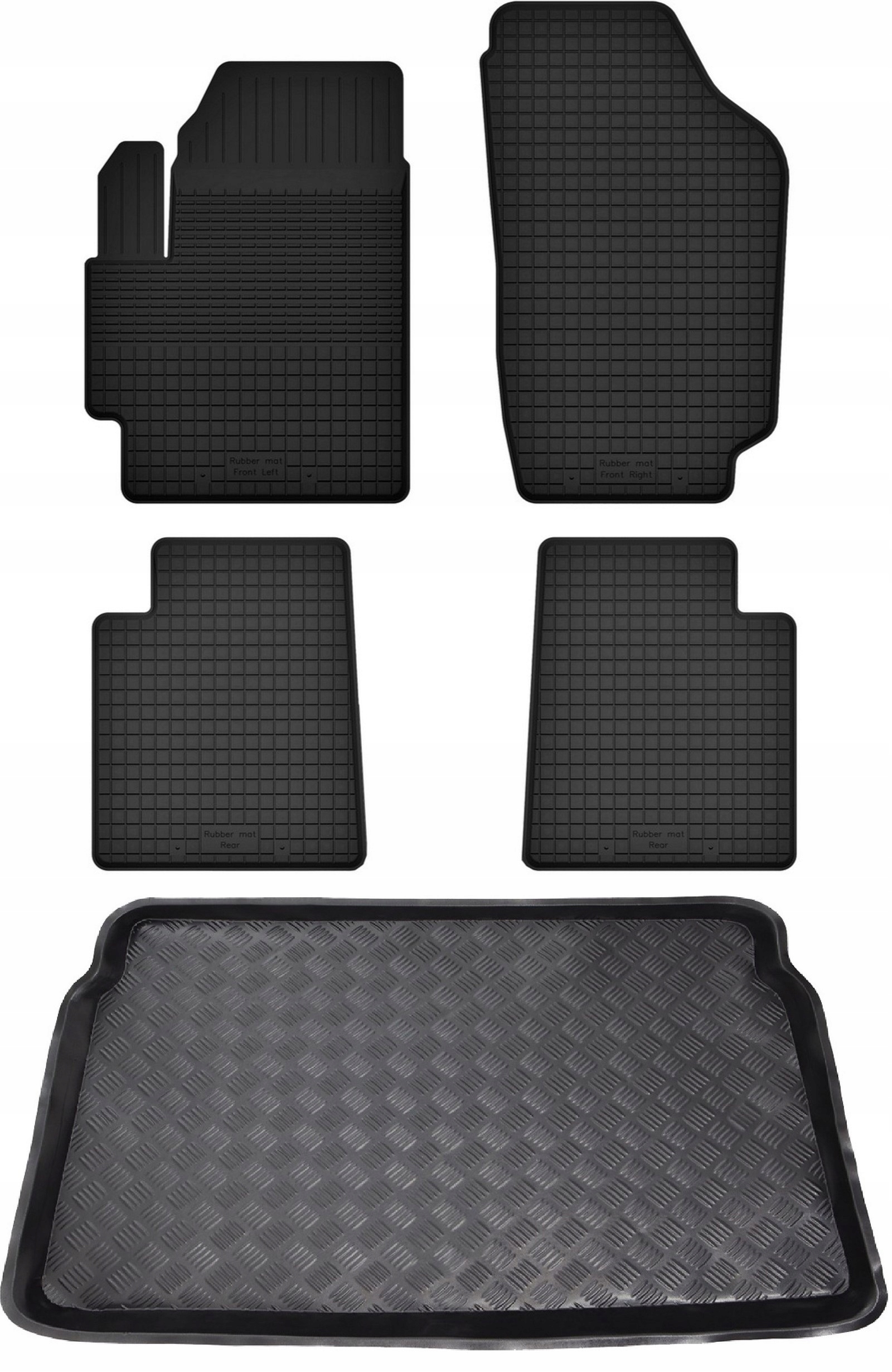 Килимки Суміш-Пластик gumowe8036fxx14 5 el.