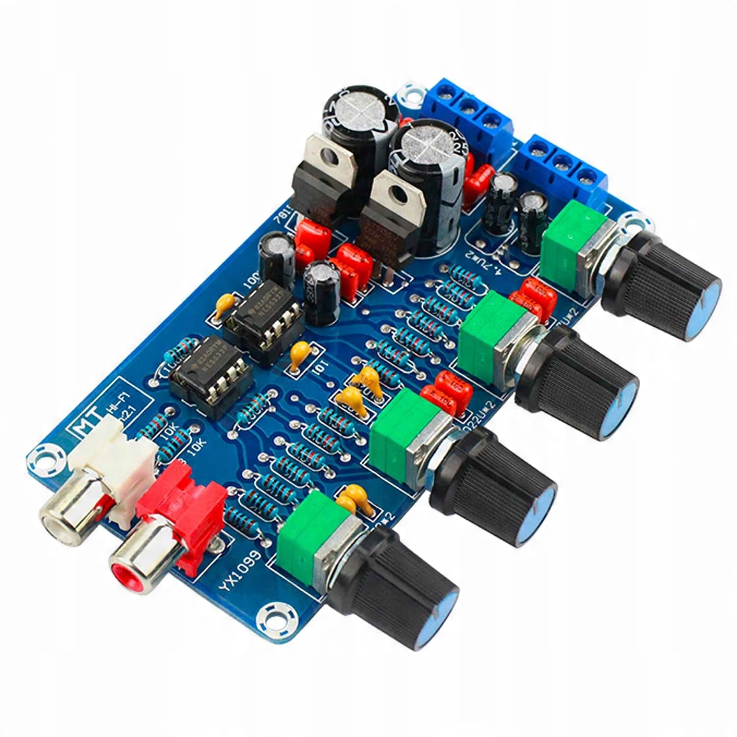 

Przedwzmacniacz stereo equalizer NE5532 XH-M164