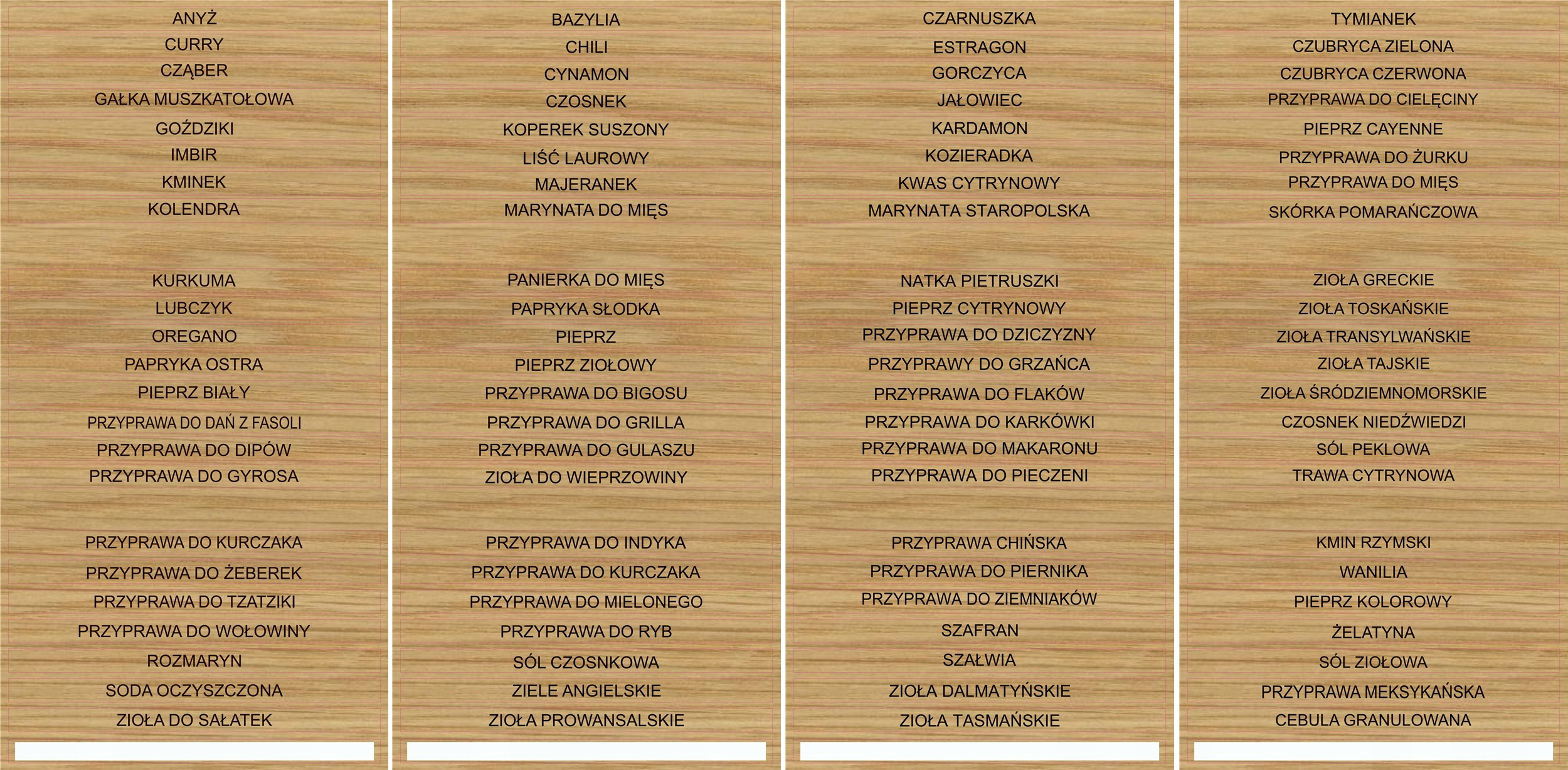 PRZYPRAWNIK COMBO NISKI biały +4 x naklejki Kod producenta 5900779338180