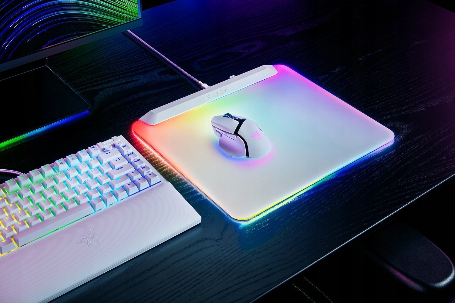 Razer Podk?adka pod Mysz Firefly V2 Pro, Bia?a — 7