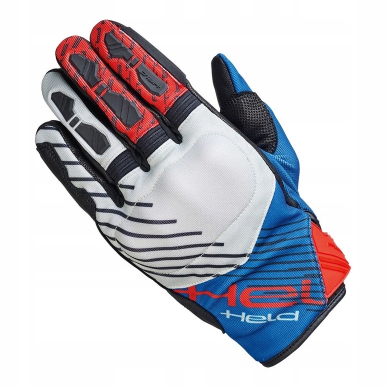 Krátke rukavice Held Hamada 2 Grey/blue šedé modré červené Darčeky