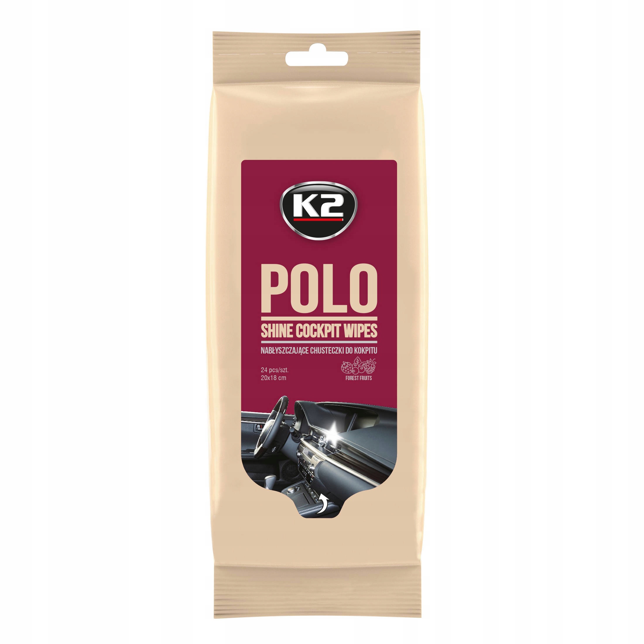 

Ściereczki do czyszczenia kokpitu K2 Polo Shine