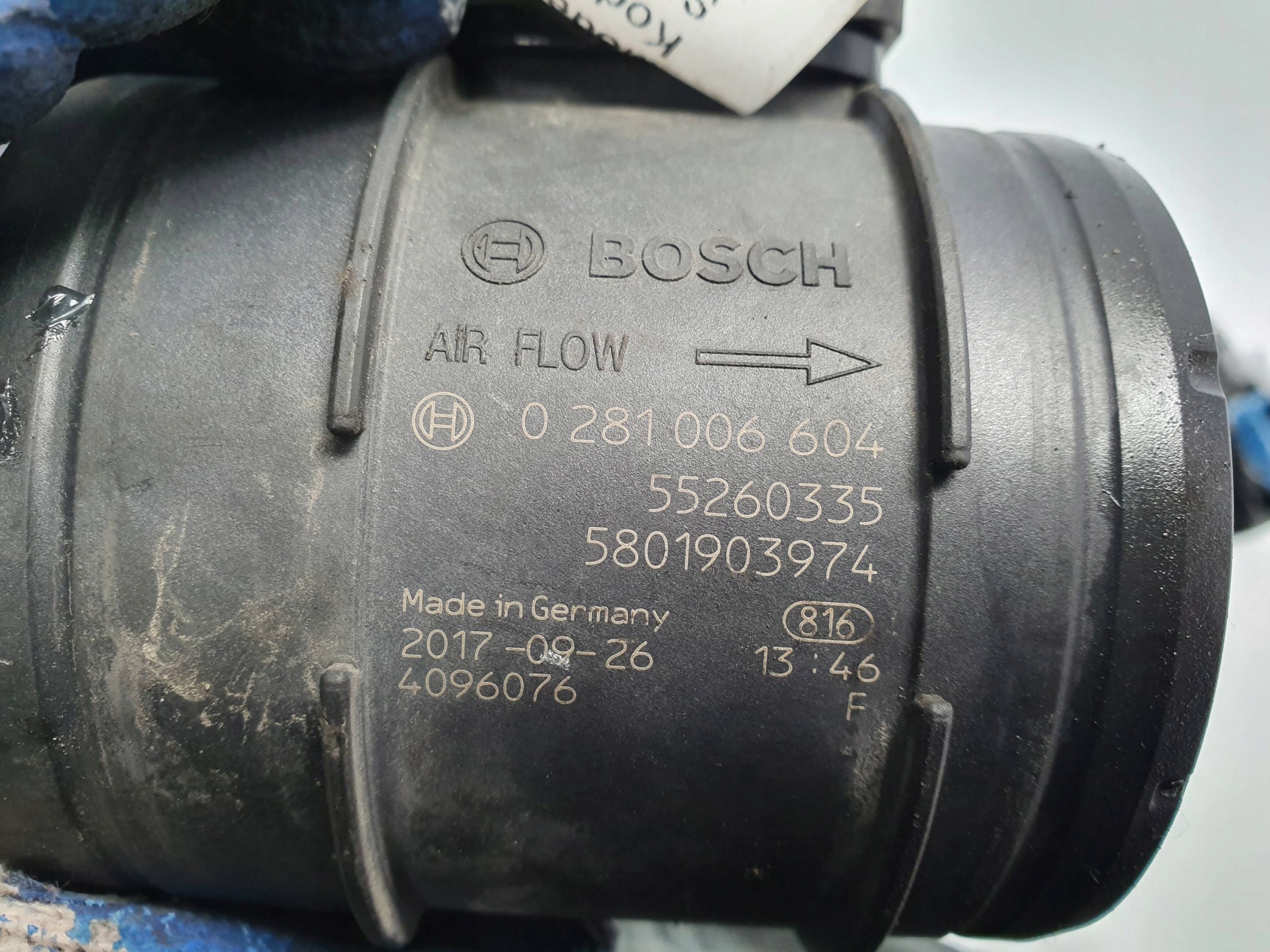 flow meter 0281006604 FIAT DUCATO III L2H2