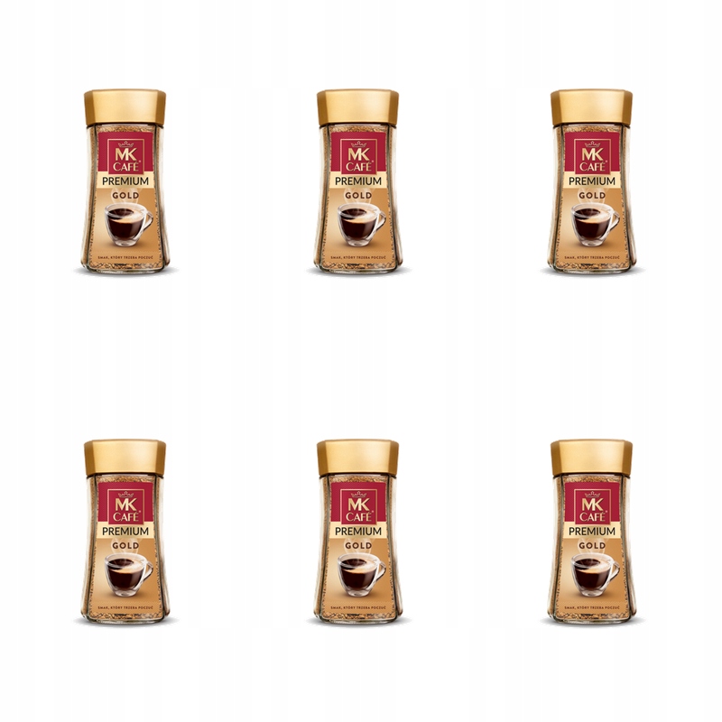 Káva rozpustná Mk Cafe Premium Gold 175 g X6