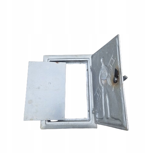 DRZWICZKI KOMINOWE ALUMINIOWE WYCZYSTKA Z WKŁADEM REWIZYJNE 27,5X20 POLSKIE Marka inna