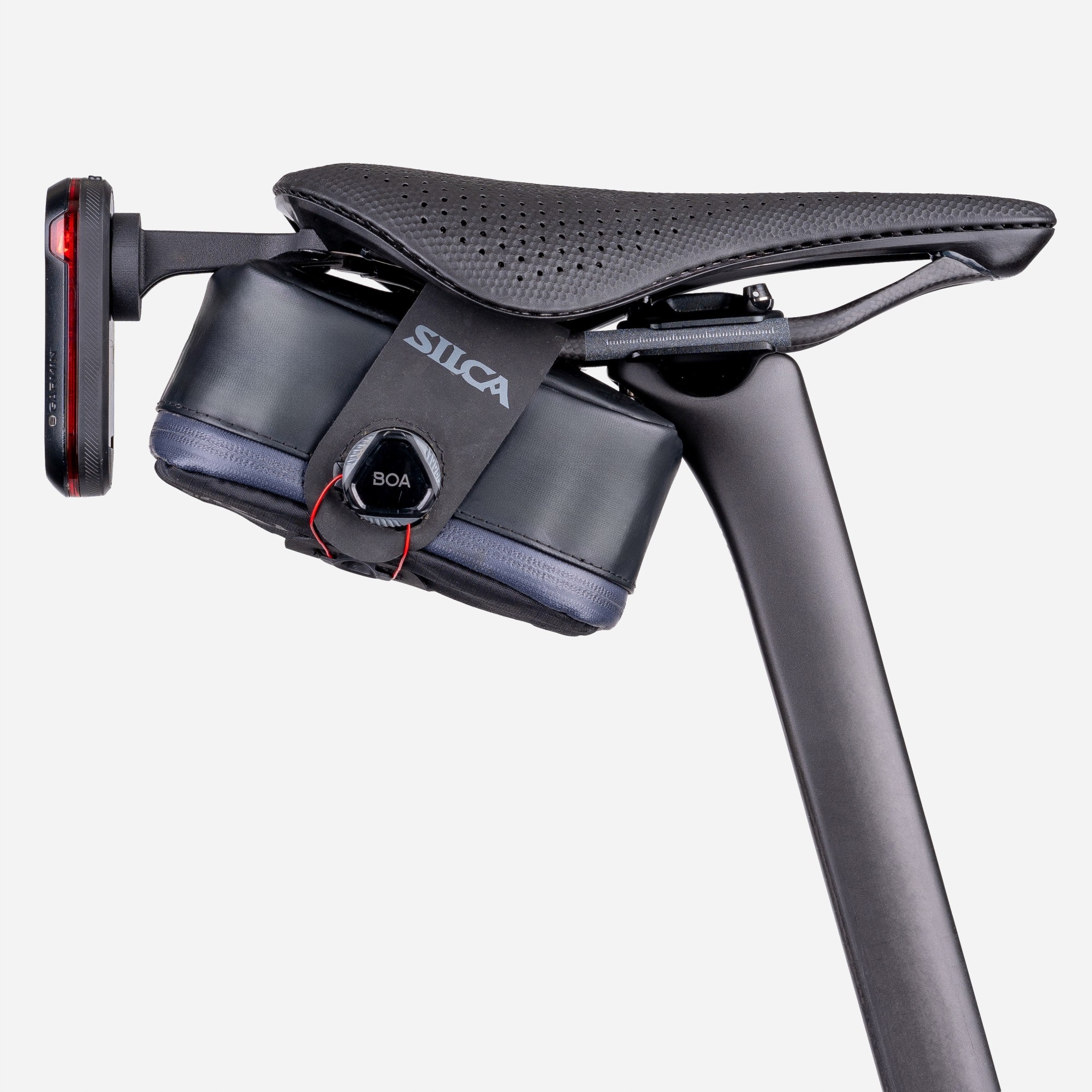 Držák na sedlo Specialized Swat S-Works Garmin Varia 515 velikost L