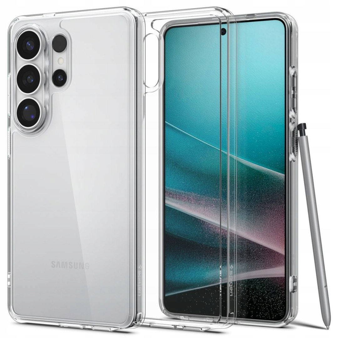 Etui pokrowiec case na Samsung Galaxy S26 Ultra Ultra Hybrid przezroczyst