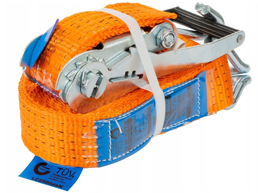 Pas Transportowy z napinaczem 5 ton 4mb 50 mm Bardzo Mocny 4M/50mm/5T
