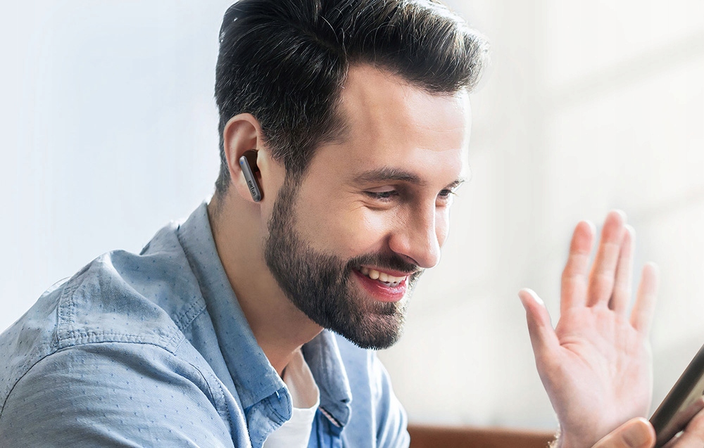 Słuchawki TWS EarFun Air S ANC czarne Model Air S