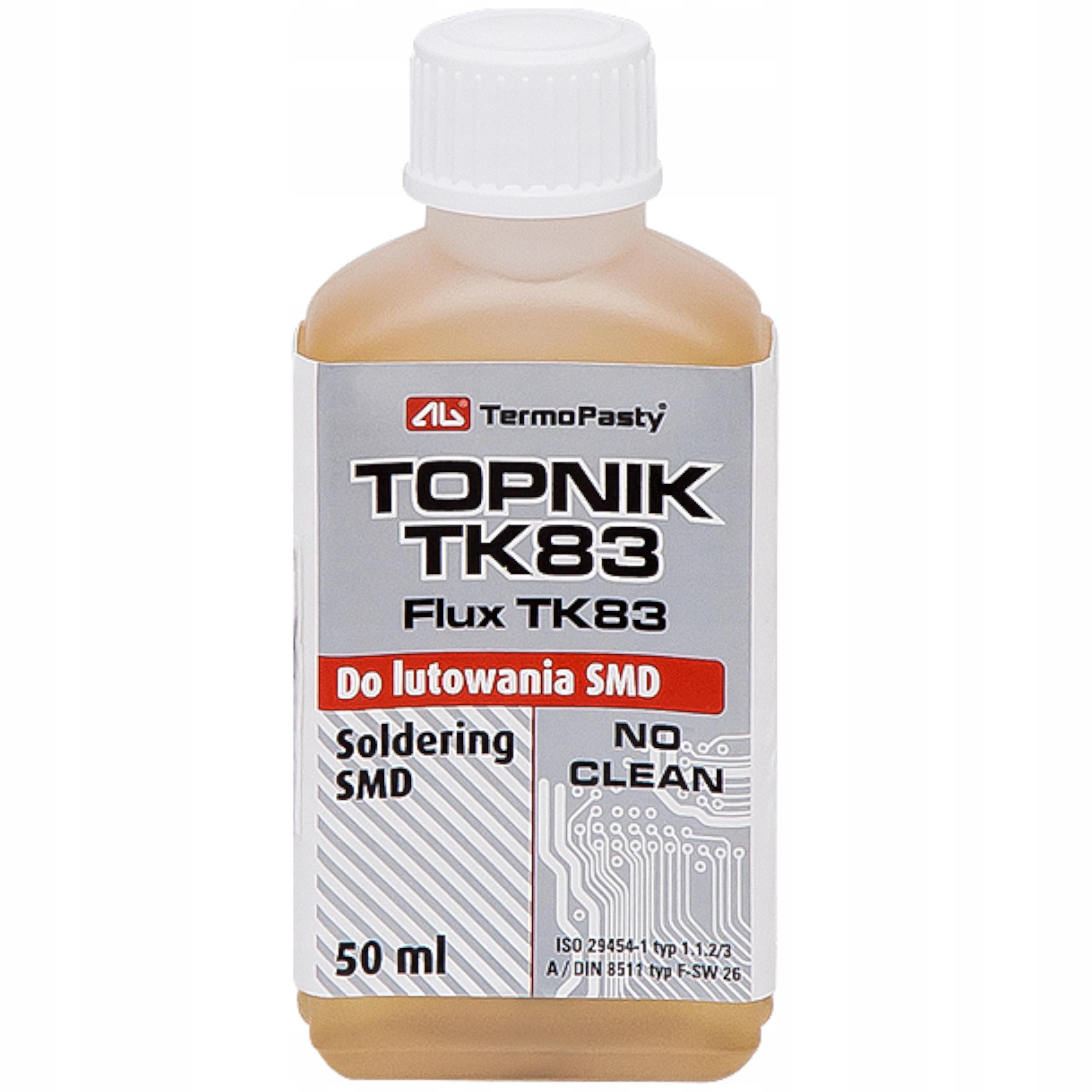 

Topnik lutowniczy TK83 Ag do lutowania Smd 50ml