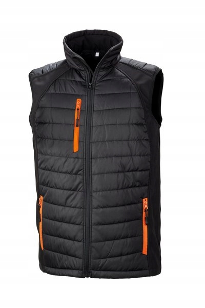 Vesta Black Compass, nepromokavá, unisex, černá/oranžová vel. Xs