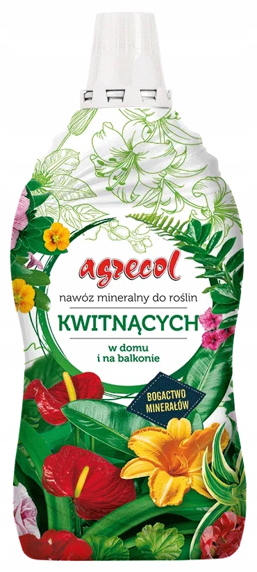 

Agrecol Mineralny nawóz rośliny kwitnące Płyn, 1l