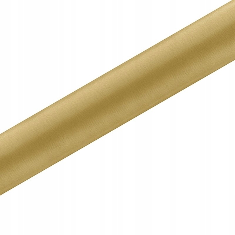 SATYNA bieżnik rolka 36cmx9m ZŁOTA