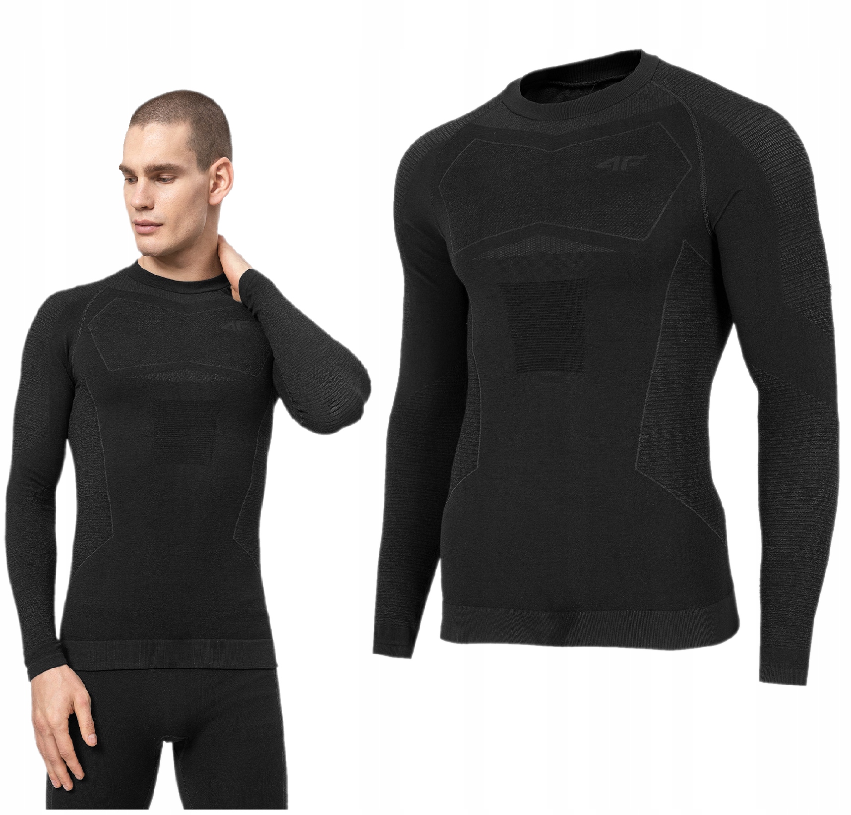 Bezšvové Spodní Prádlo 4F Pánské BIMB032G Horská Merino BIMB032G S/m