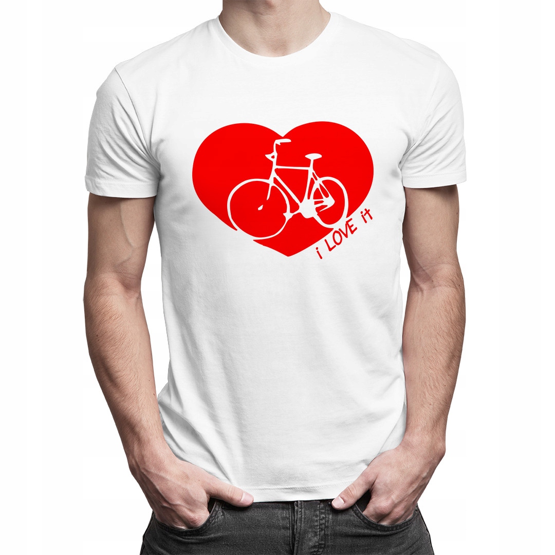 

I Love It (my bike) - koszulka prezent dla niego