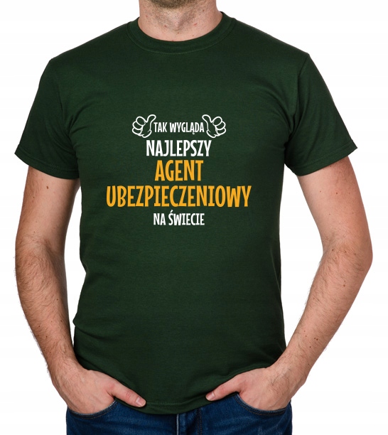 

koszulka Najlepszy Agent Ubezpieczeniowy prezent