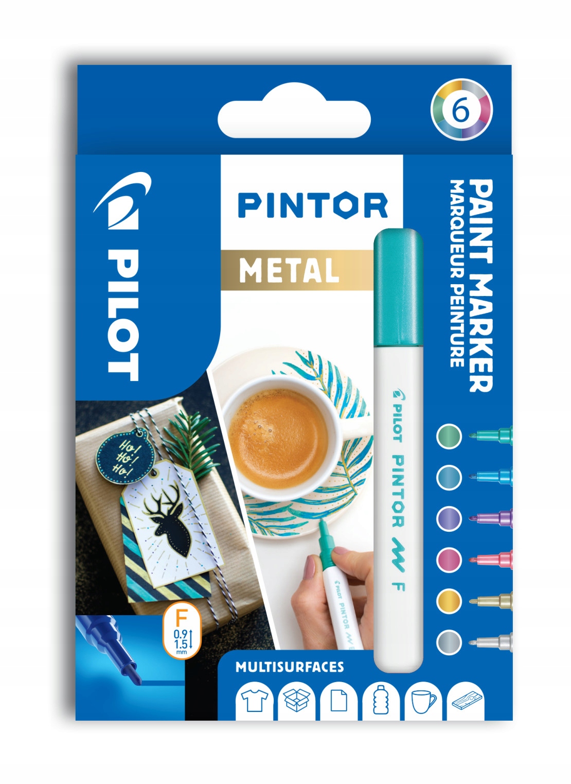 

Pilot Pintor F z farbą zestaw 6 szt.