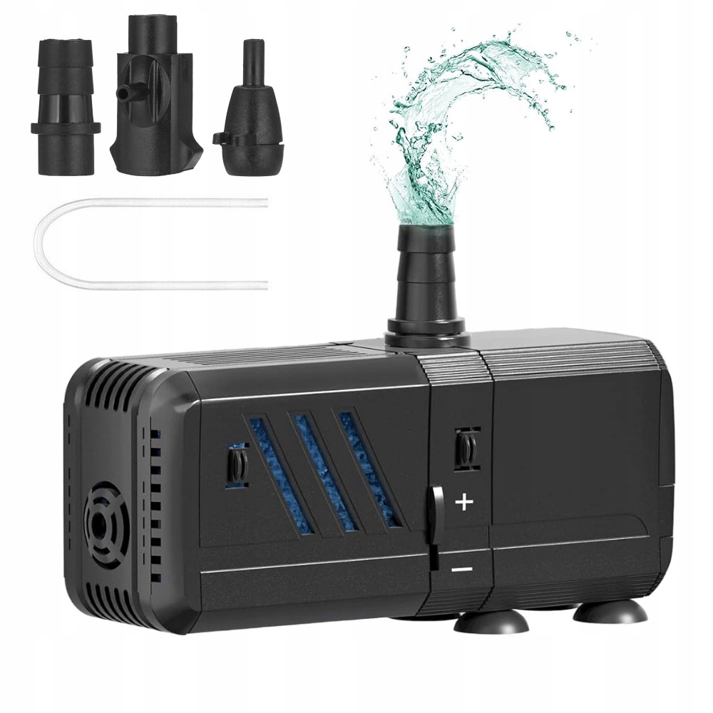 Levně 4v1 Mechanický Vnitřní Filtr S Vodním Čerpadlem 500L/H 6W Pro Akvárium 30-150L