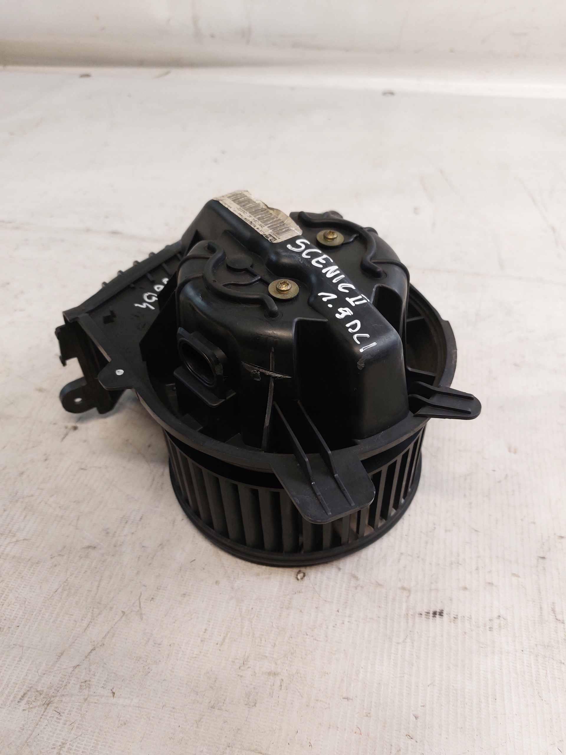 fan heating air conditioning devices RENAULT SCENIC II 1.9DCI