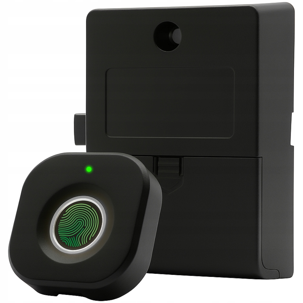 Zámok Na Skrinku Zásuvky Elektronický Odtlačok Prsta Na Nábytok Skrytý