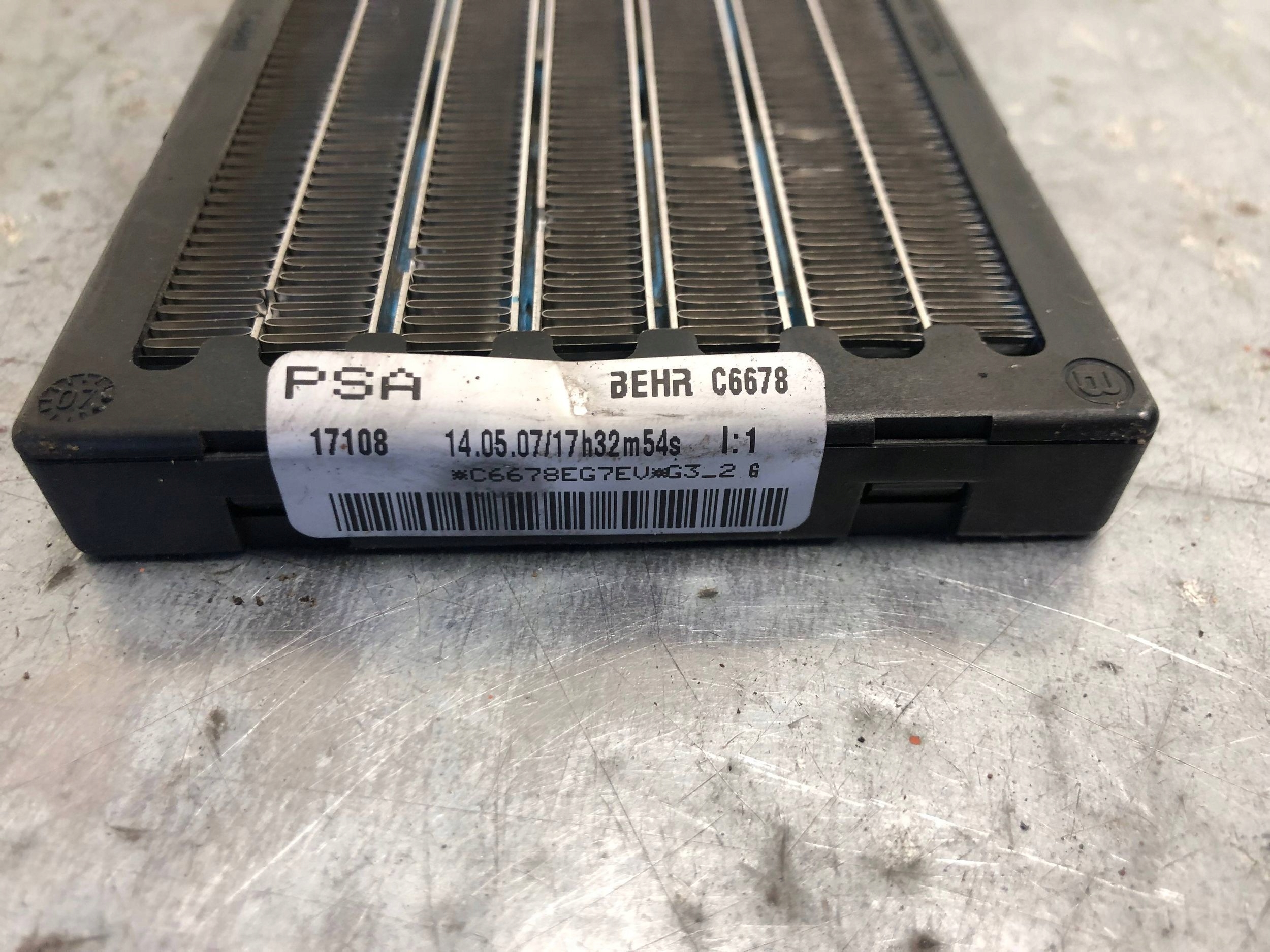 heater electrical CITROEN C4 and C6678