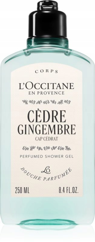 L'occitane Cedre Gingembre Perfumed Shower Gel Sprchový Gel 250 ML