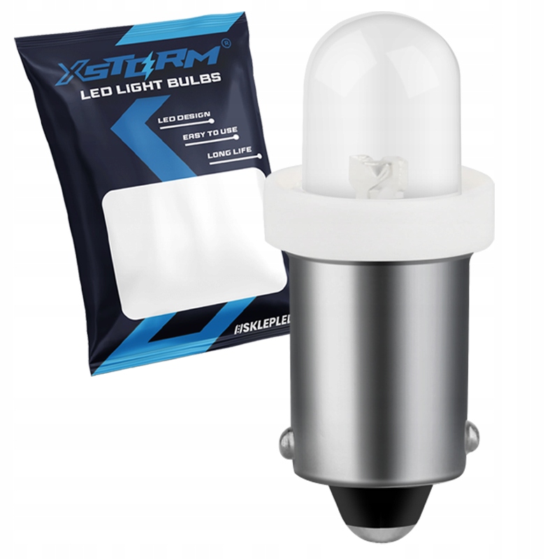 Żarówka Led T4W BA9S Xstorm 360° 6000K Cob