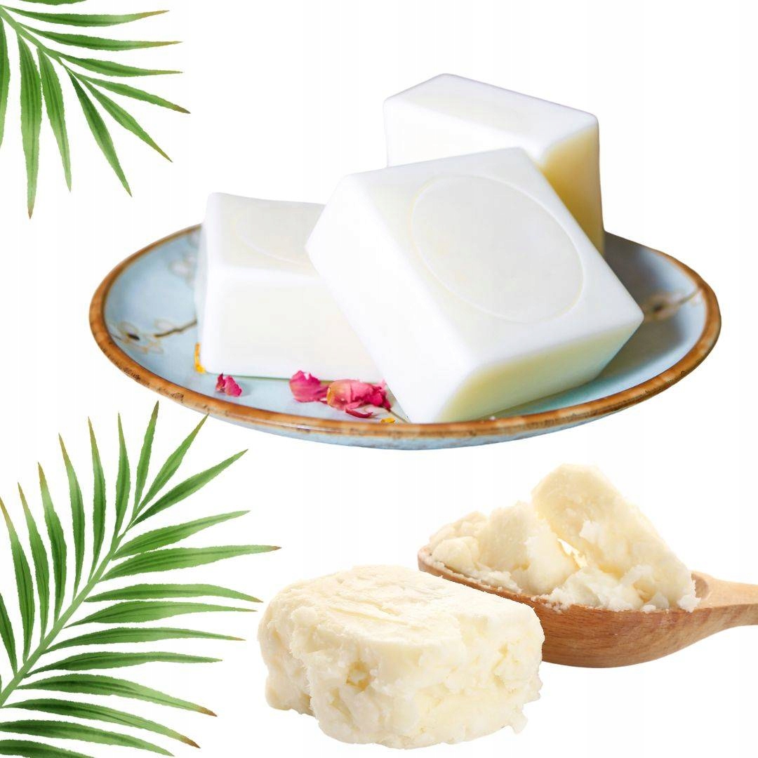 

Baza mydlana glicerynowa Masło Shea biała 1,1 kg