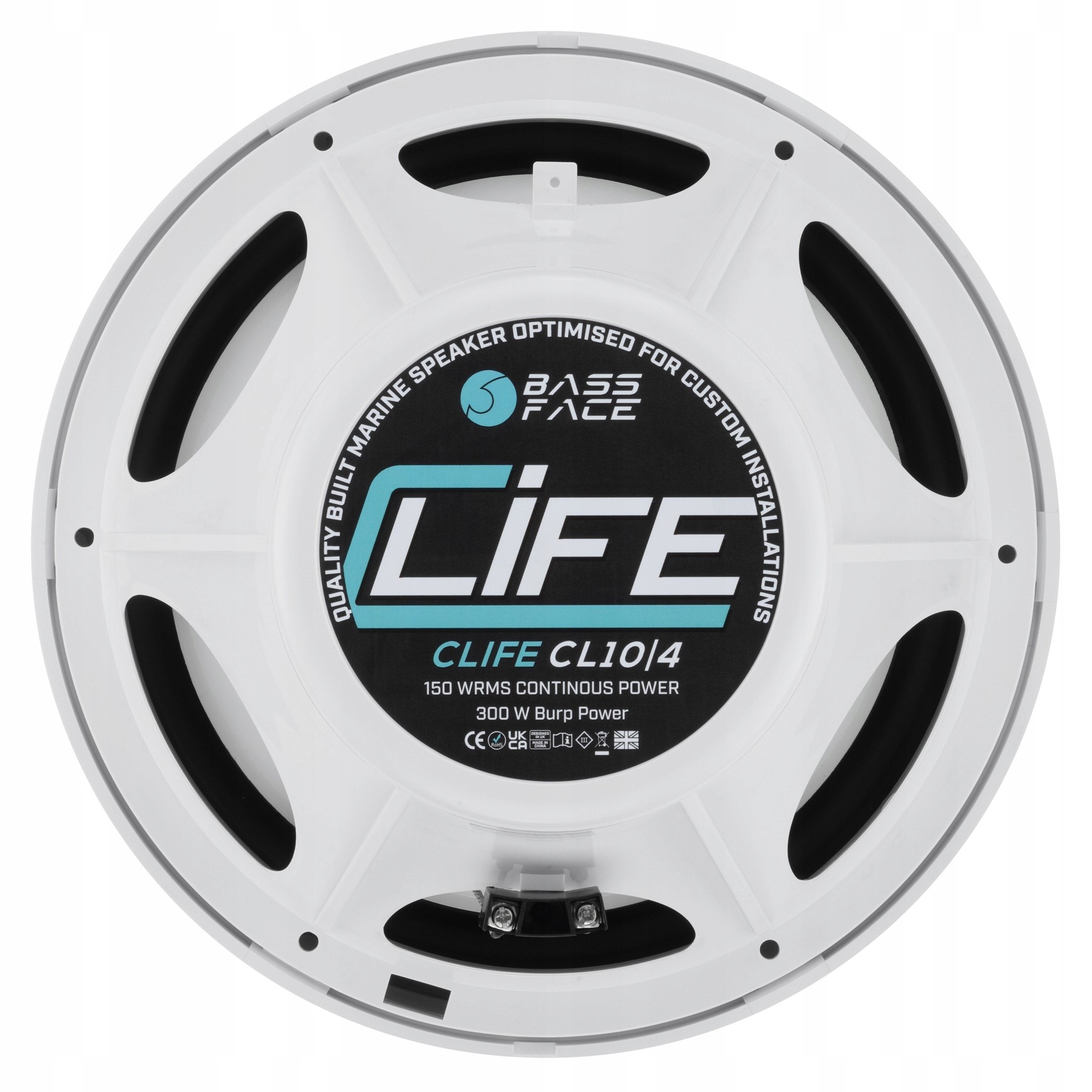 Bassface CLife CL10/4 Marine basový reproduktor subwoofer 250 mm IP56 pre loď