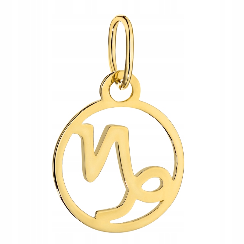 Zlatý Přívěsek Přívěsek Dámský pr. 585 Znamení zvěrokruhu Kozoroh 14k