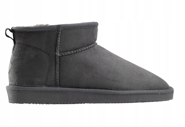 Island Boot Šedé Zimní Sněhule S Kožešinou 38 3DE