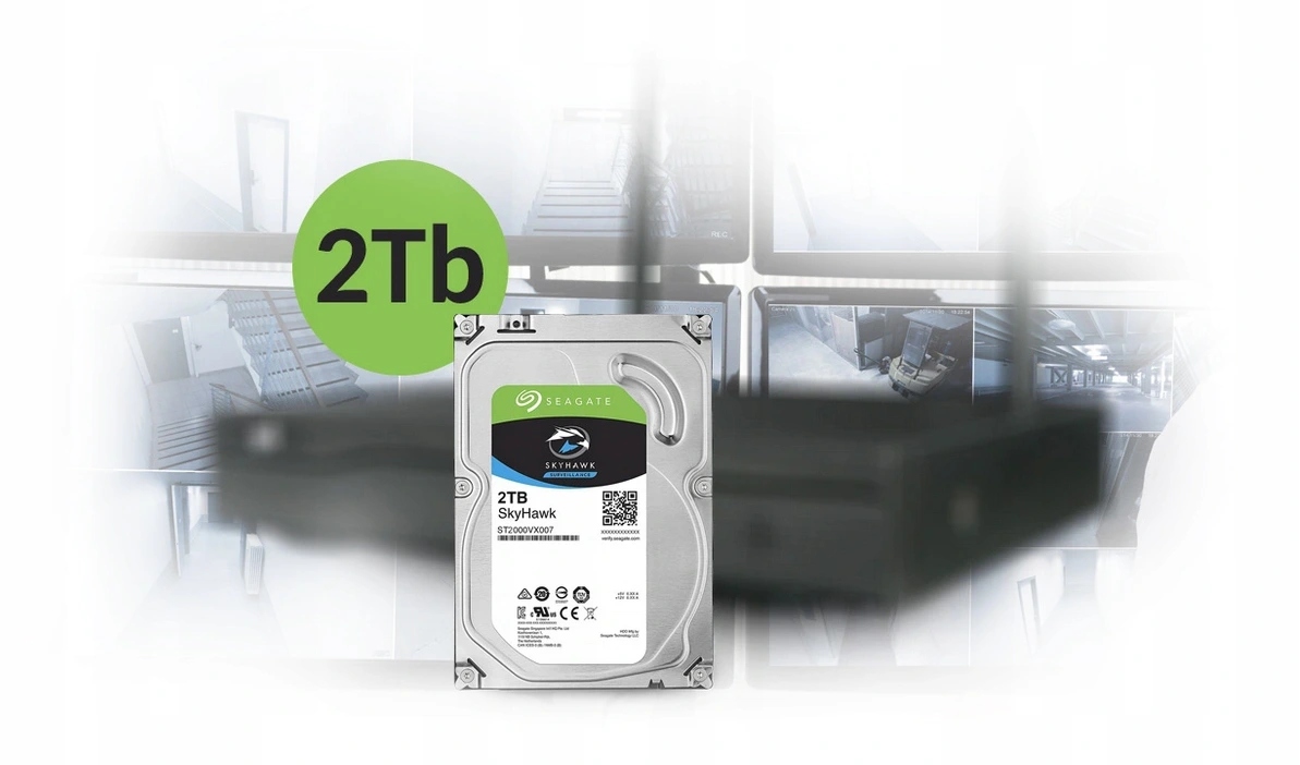 SEAGATE SkyHawk (3.5'', 2TB, SATA III, 5400 obr./min) — 6